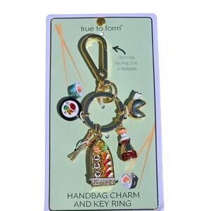 🍣 NEW True To Form “Sushi Date” Luxury Bag Charm & Key Ring